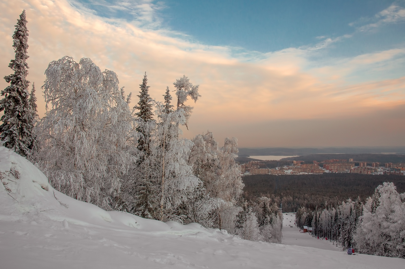 Слаломная гора дивногорск