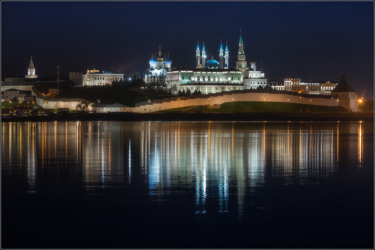 Фото казанский кремль вечером