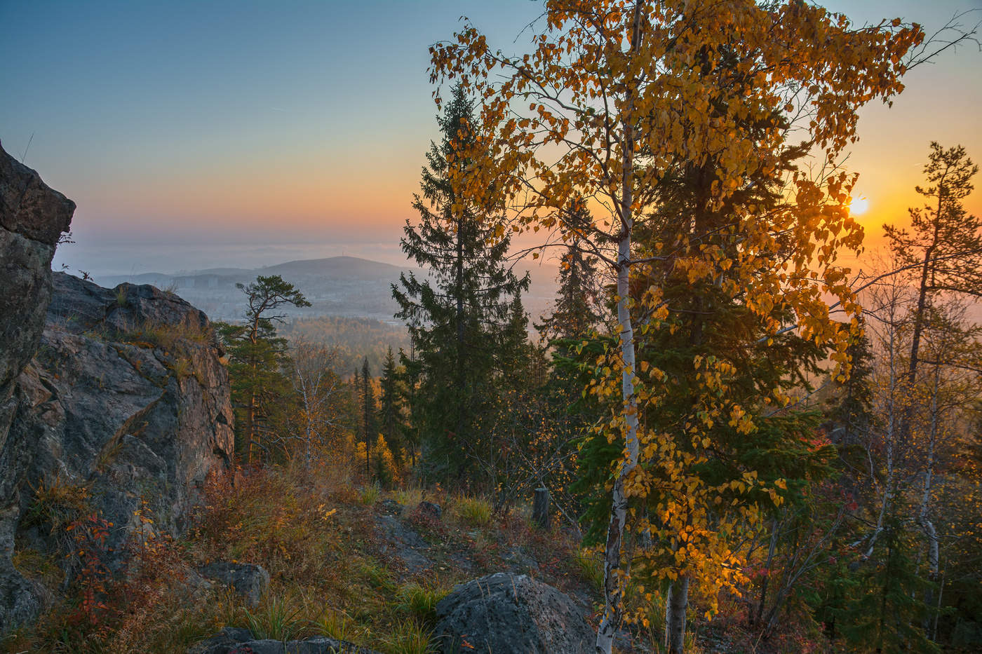 Гора Иремель осень