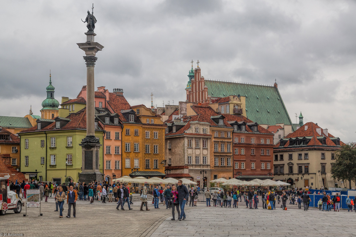 Варшава старый город фото