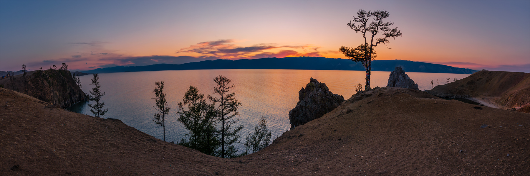 Байкал летом панорама