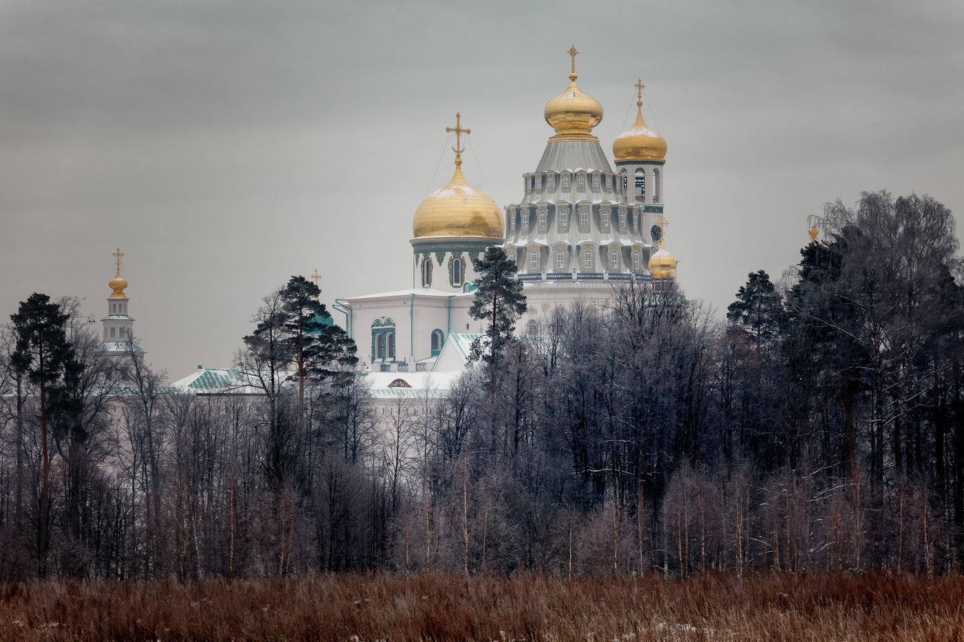 Воскресенский Новоиерусалимский монастырь зима
