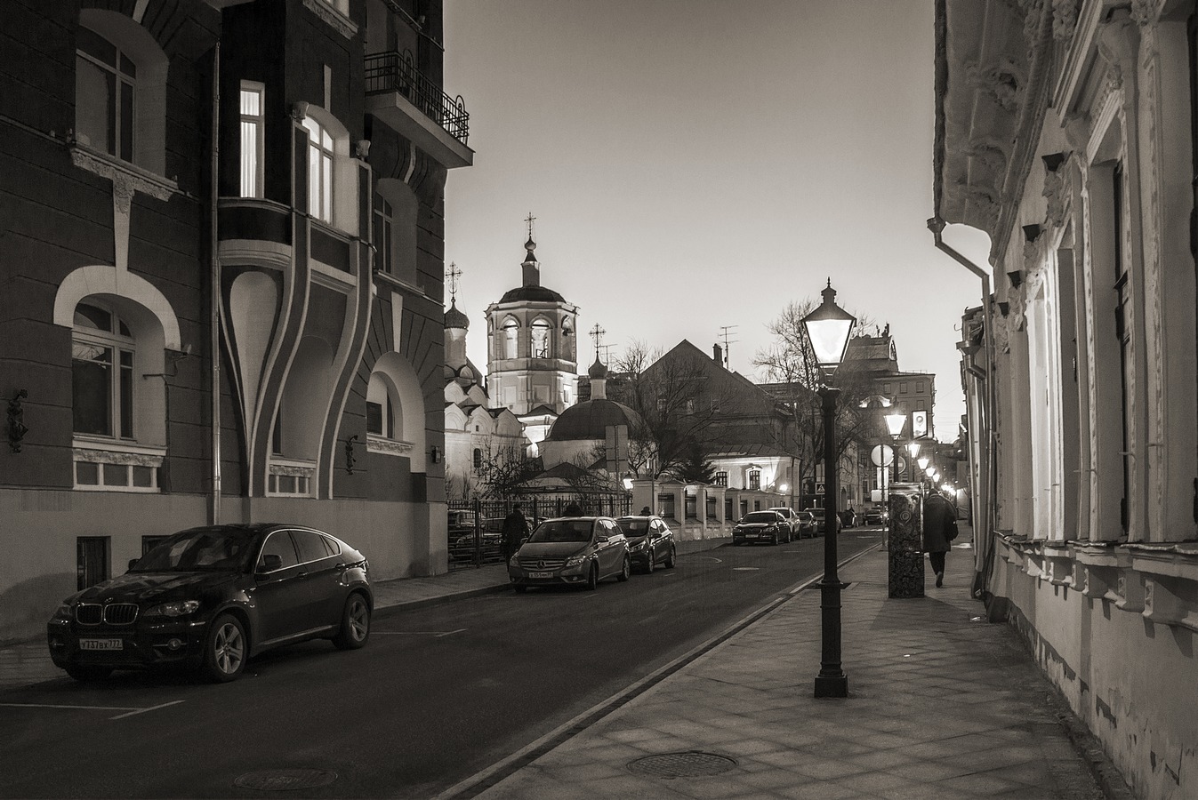 старинные улицы москвы