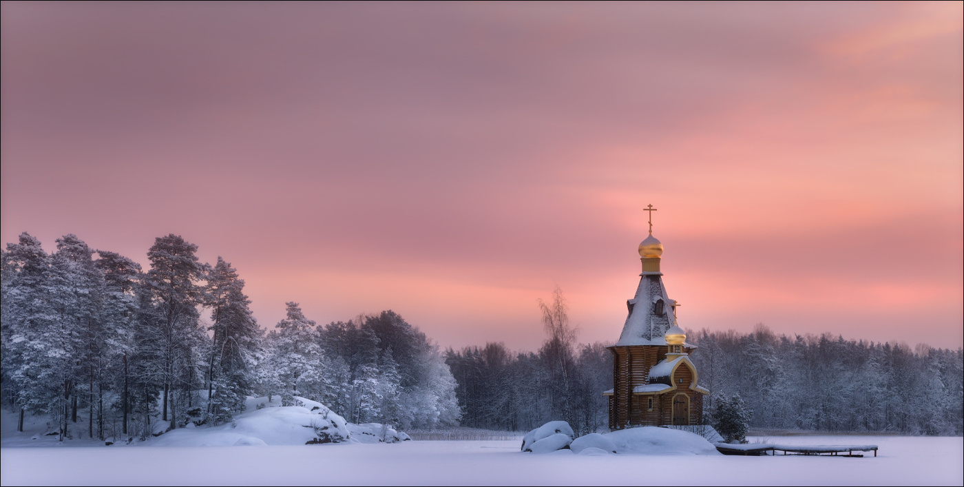 Вязьма церкви рассвет