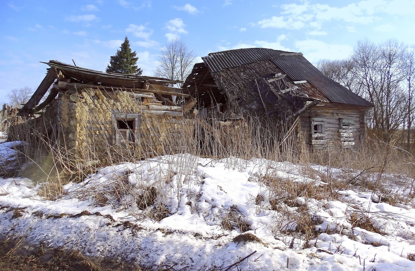 фото заброшенных деревень в вологодской области