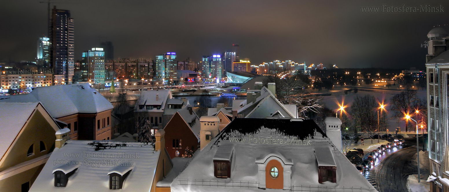 Зимний Минск Фото