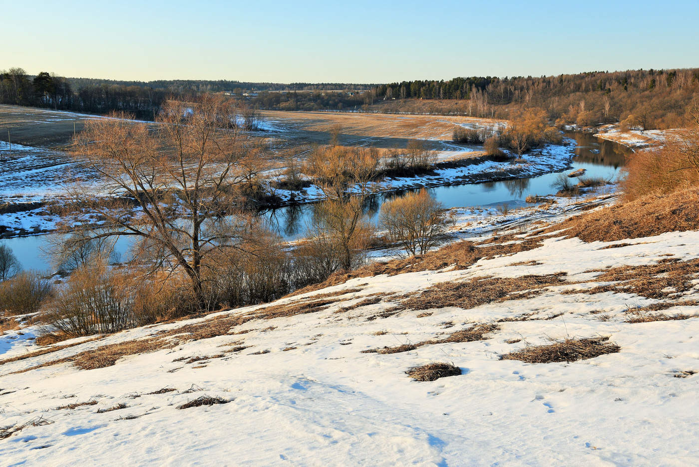 Реки в марте