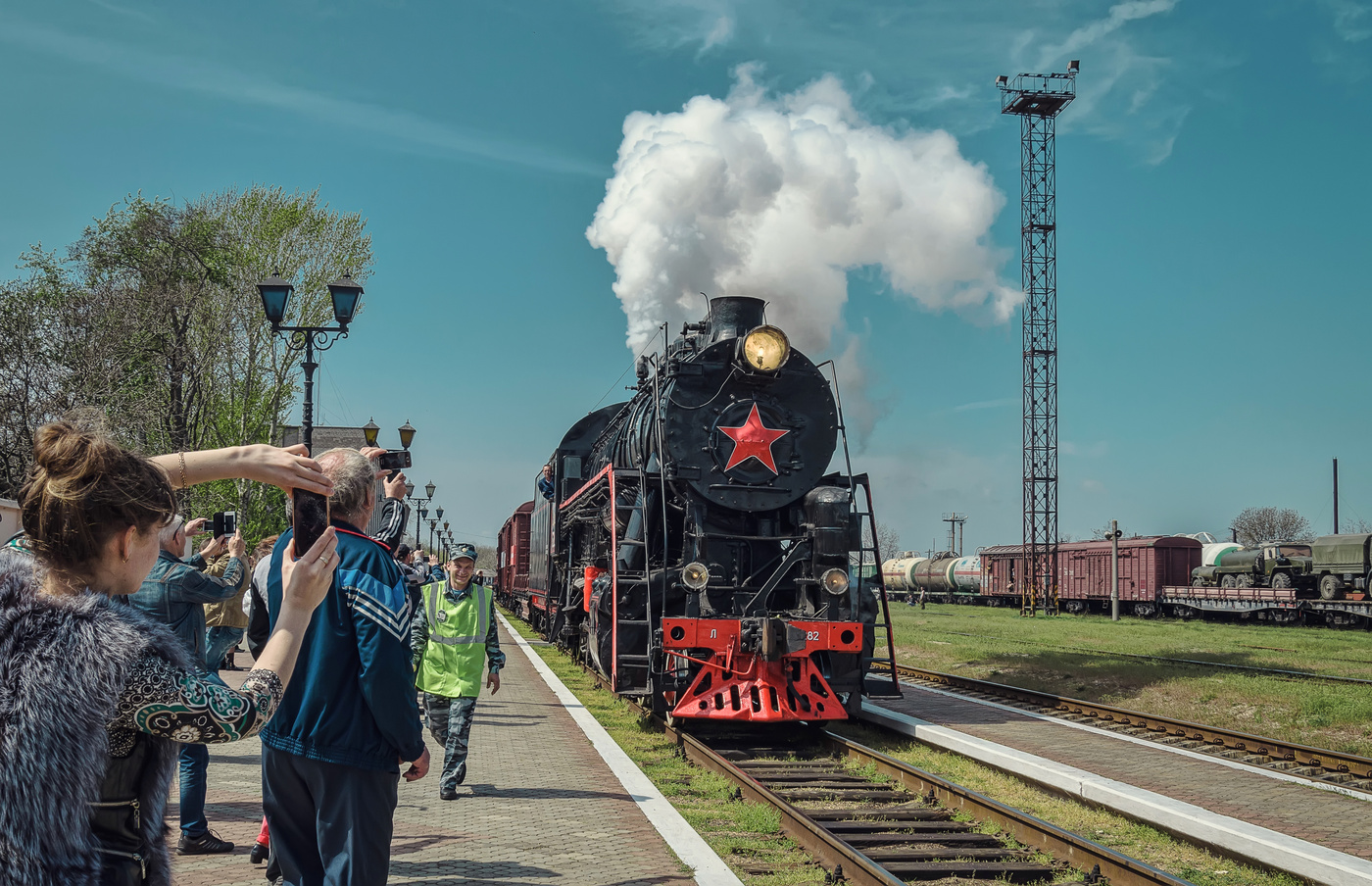 Поезд победы картинки