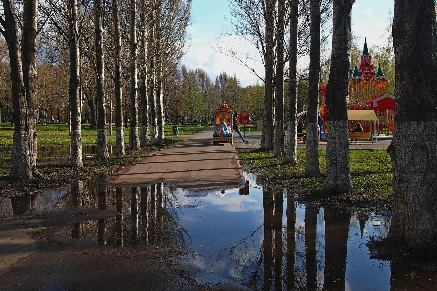 апрель в парке