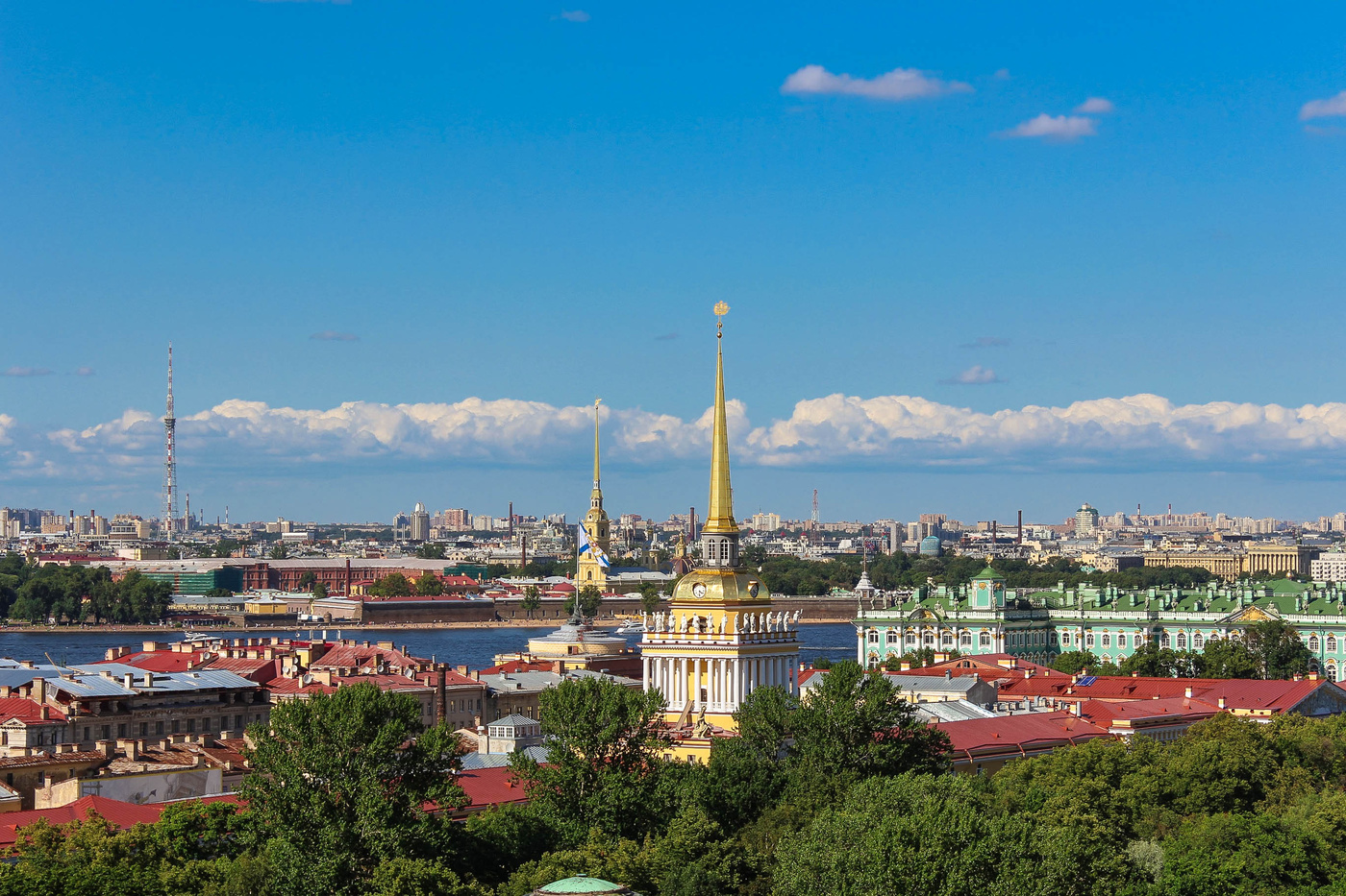 Фото панорама спб