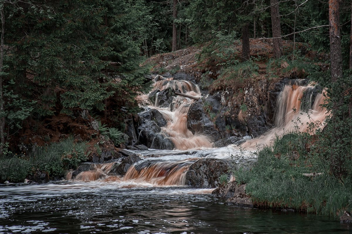 Ахинкоски водопады фото