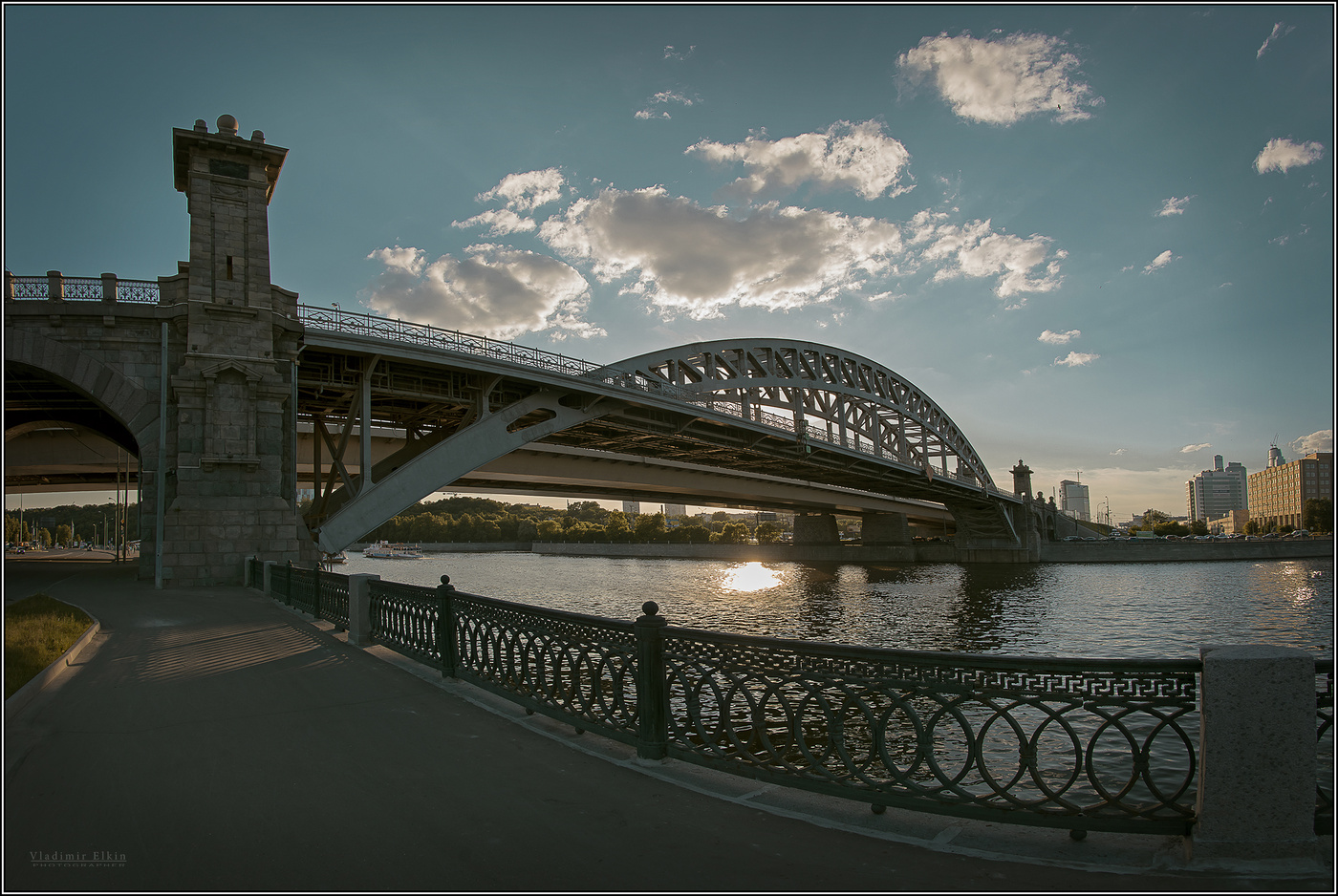 Москва река Андреевский мост