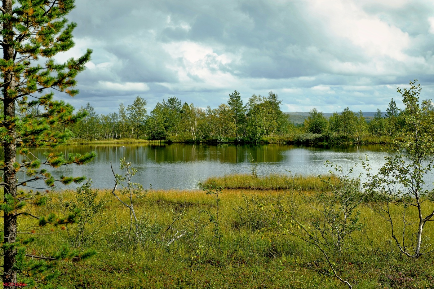 North lakes. Озеро на севере.