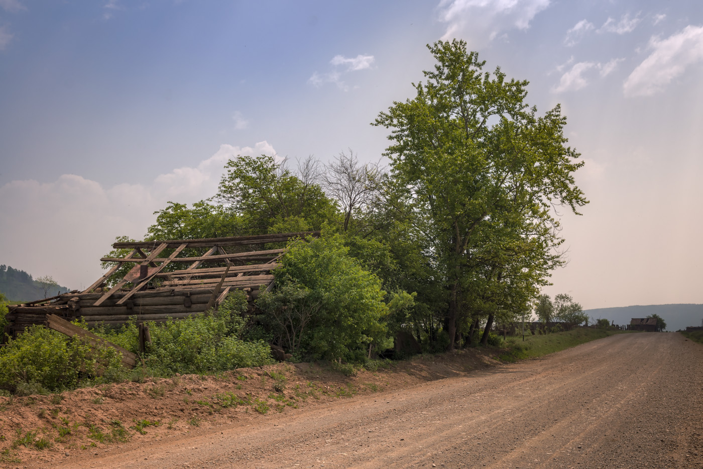 Сибирская деревня фото