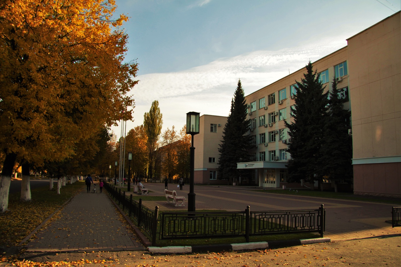 Осень в Железногорске Курской области