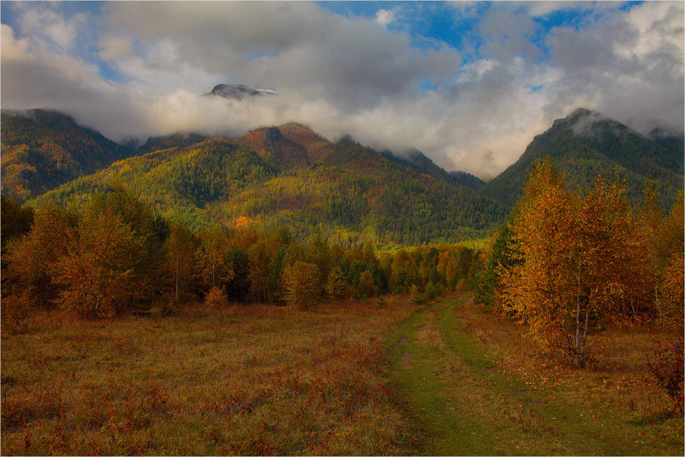 Долина осенью