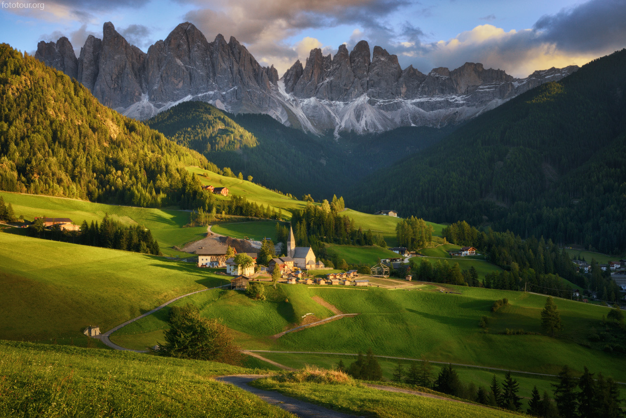 Val di Funes Италия