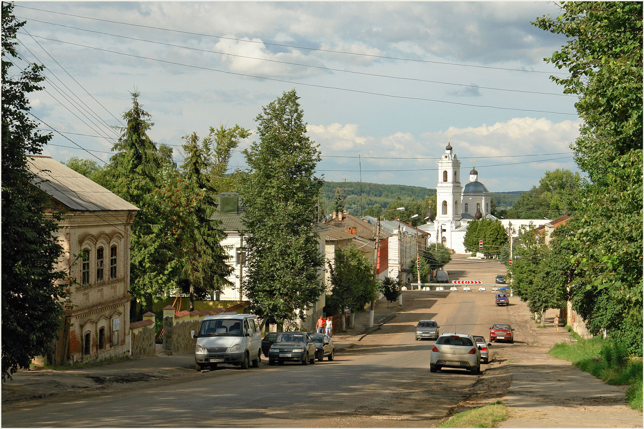 Город Таруса Калужской области