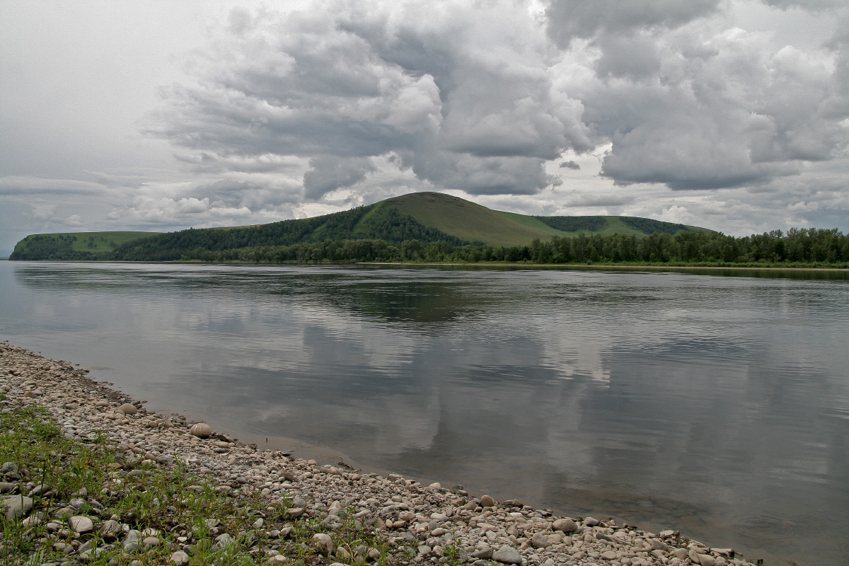 Река Енисей Хакасия