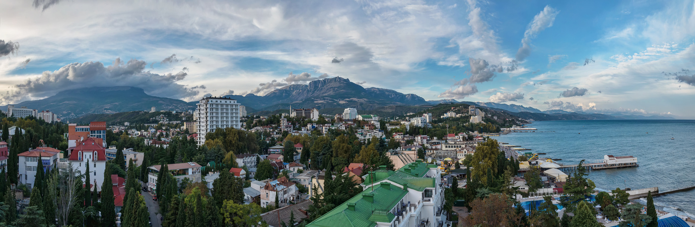 Панорамы Крыма Алушта