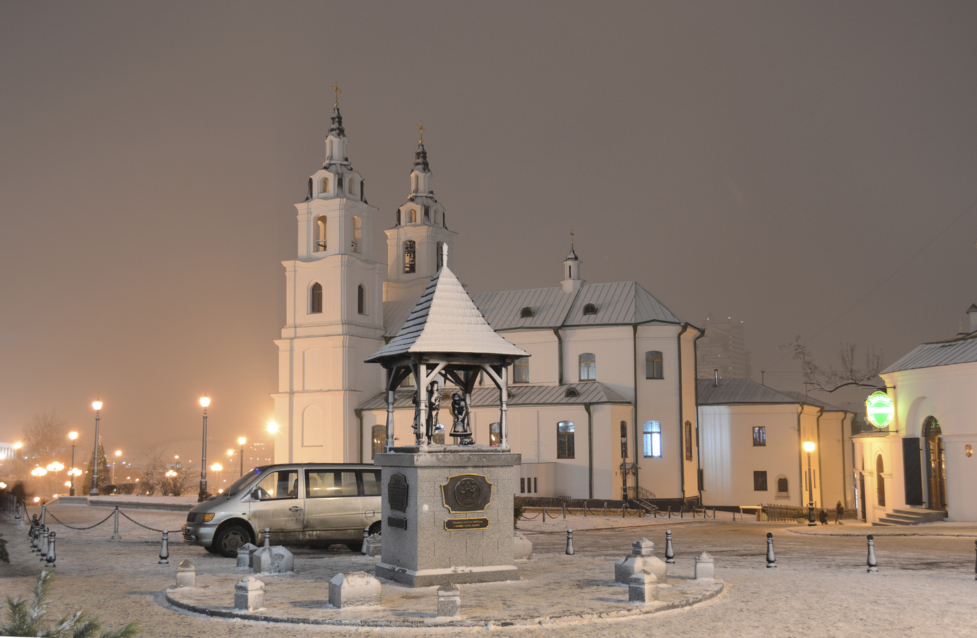 Беларусь зимой город