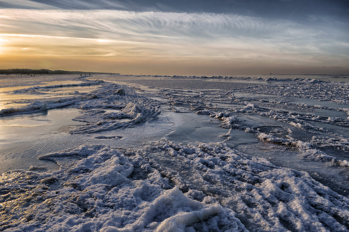 Юрмальский залив зимой