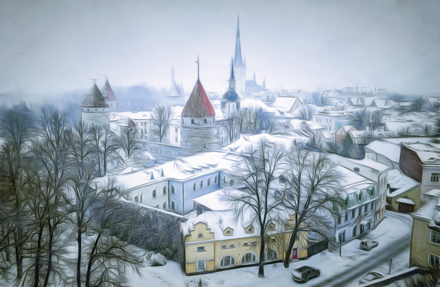 Старый город / Таллинн 7 ноября 2016