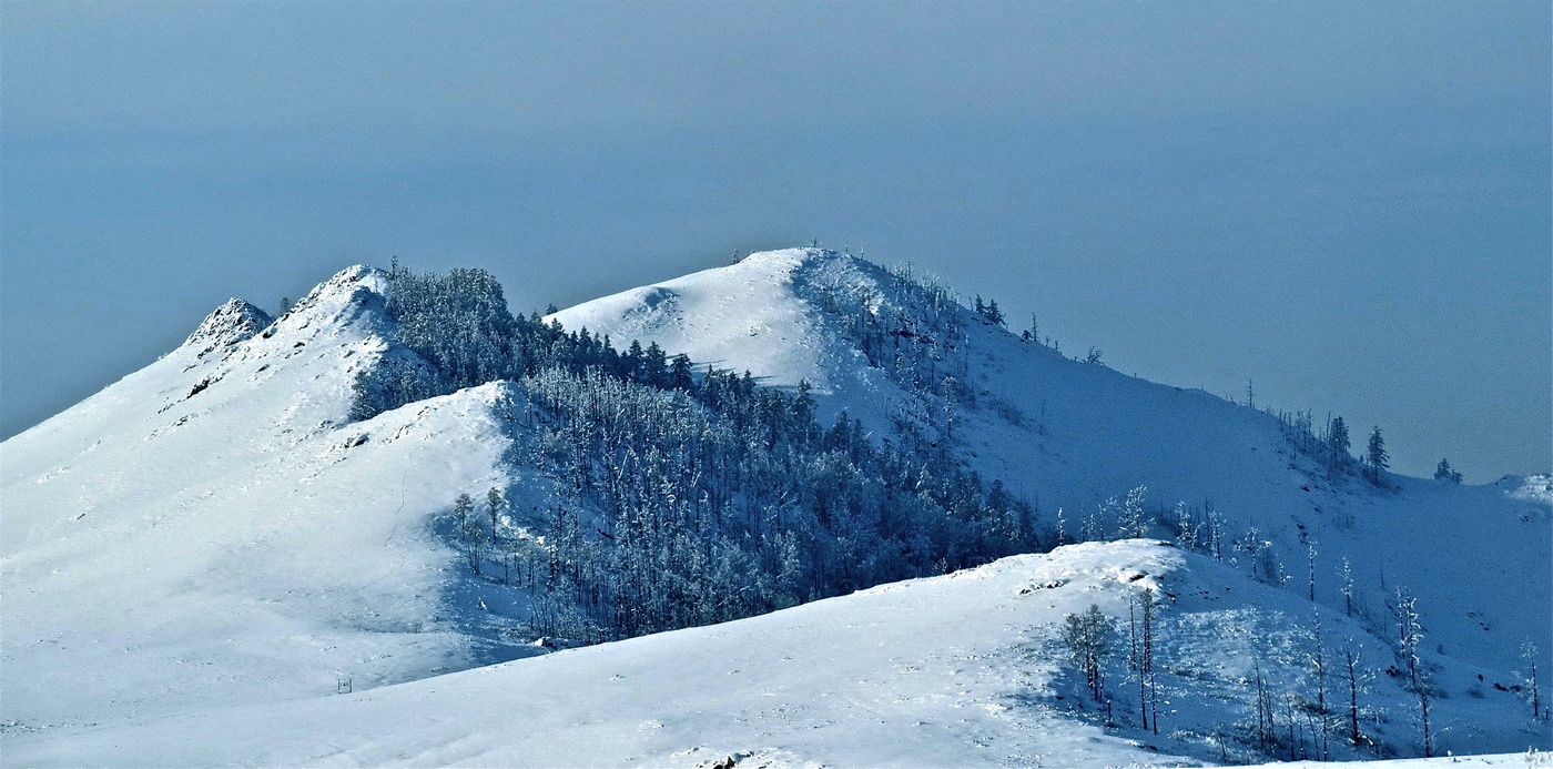 Горы саяны зимой