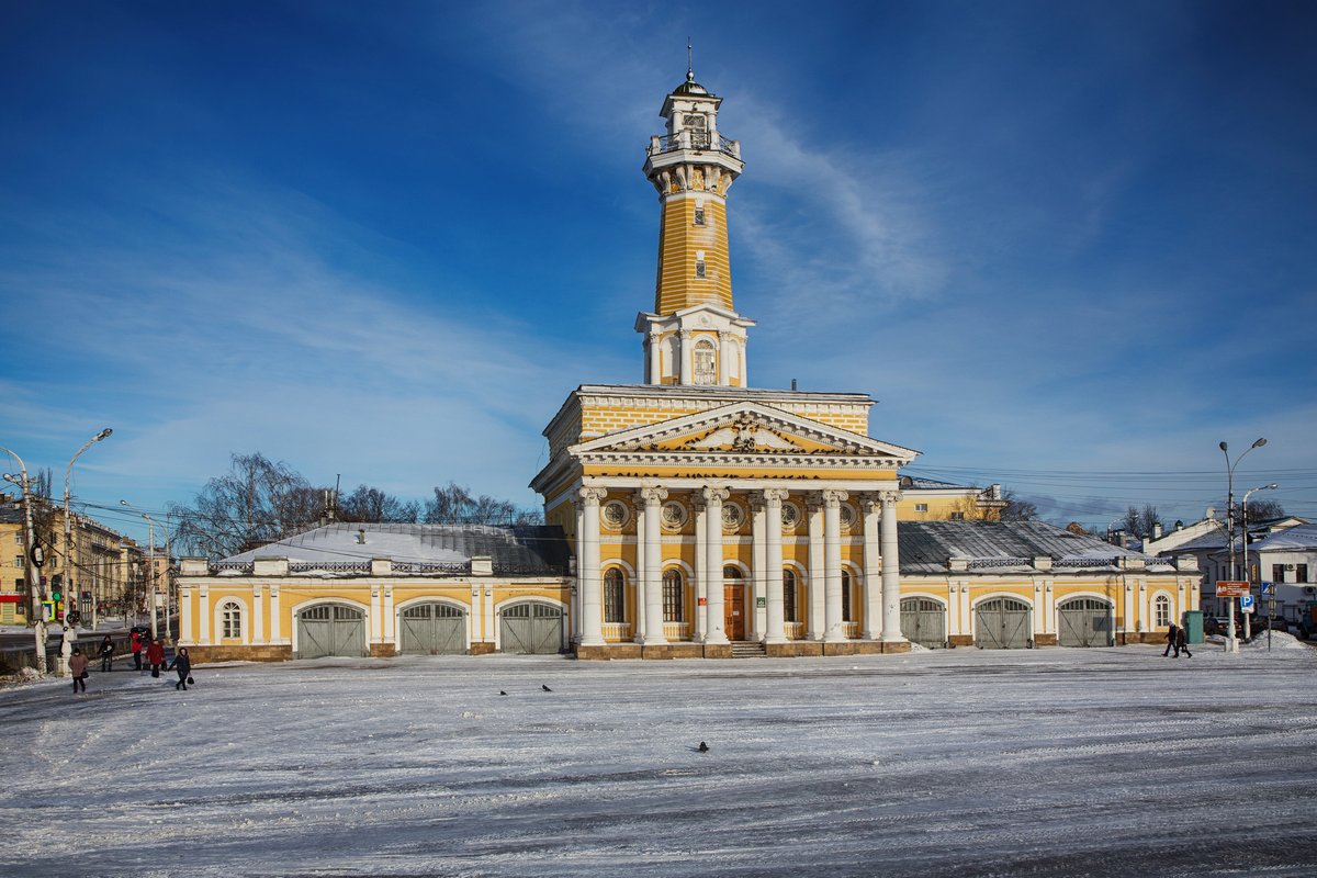 Костромская каланча фото