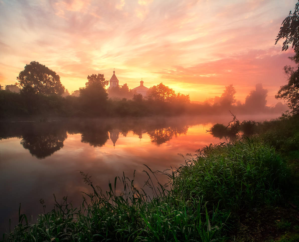 Фото заря утренняя заря