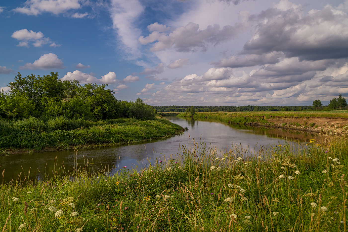 Река Клязьма во Владимирской области