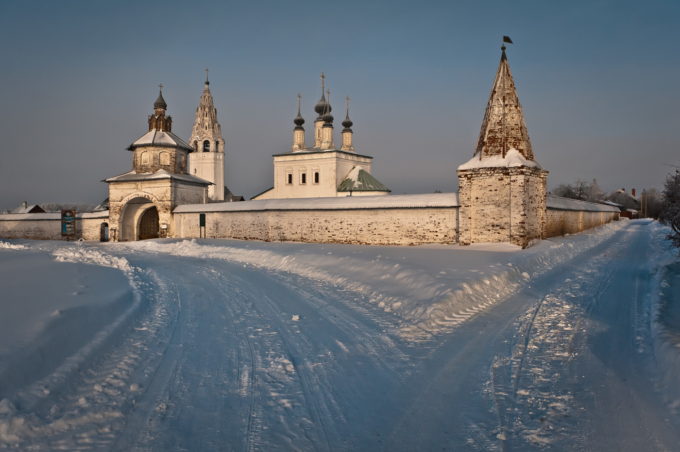 Суздальский Кремль зима