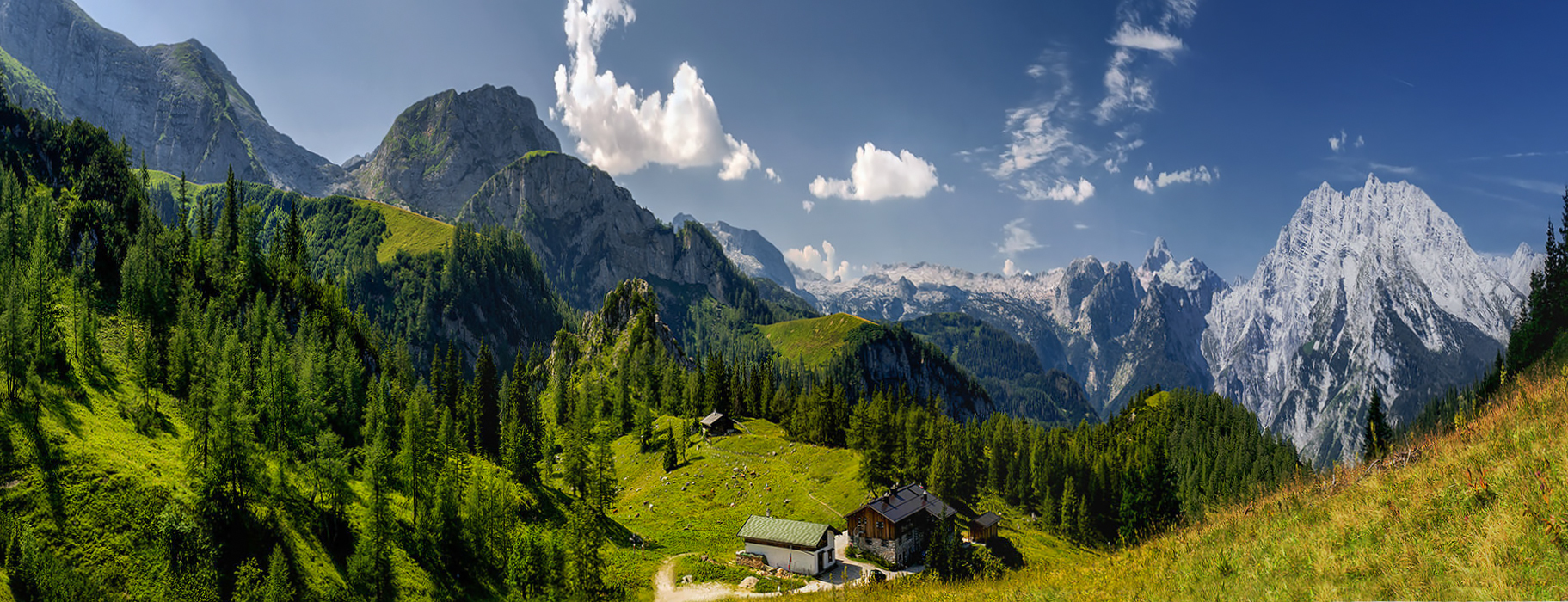 Германия горы Альпы