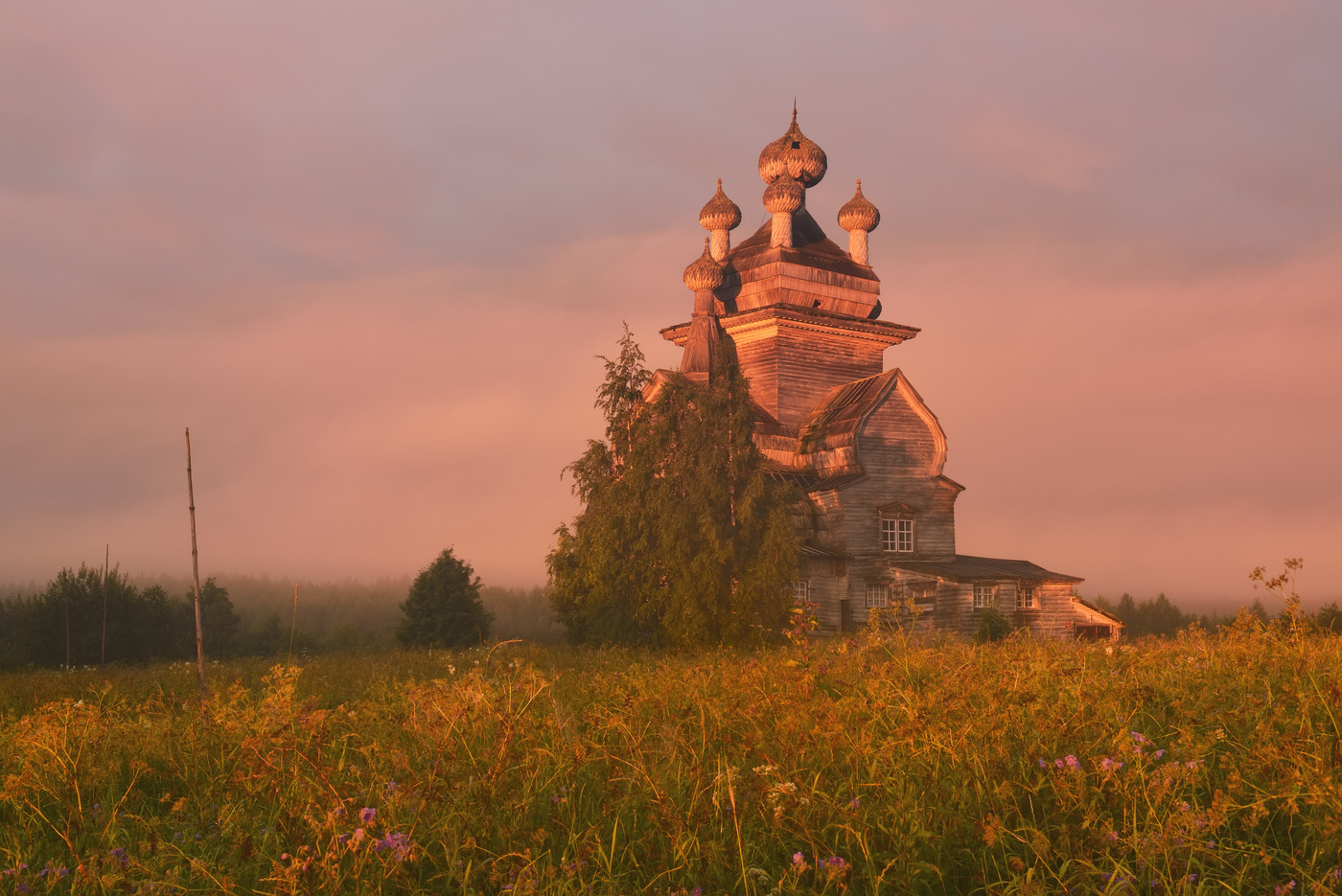 Урочище деревянные церкви Руси