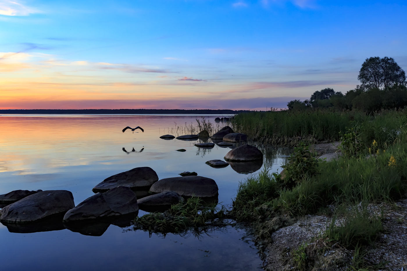 Чудское озеро Псков