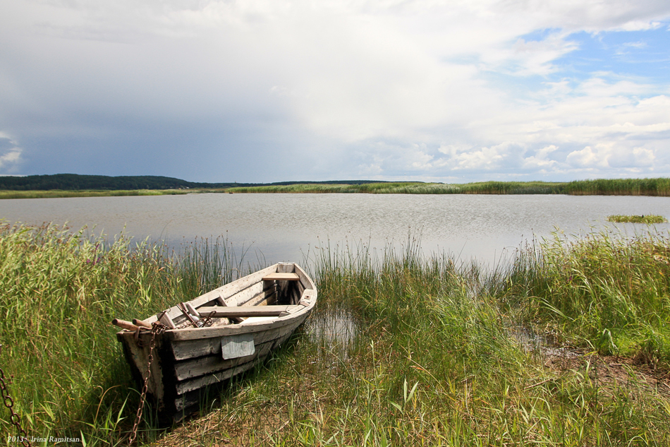 Лодка озера Беларусь