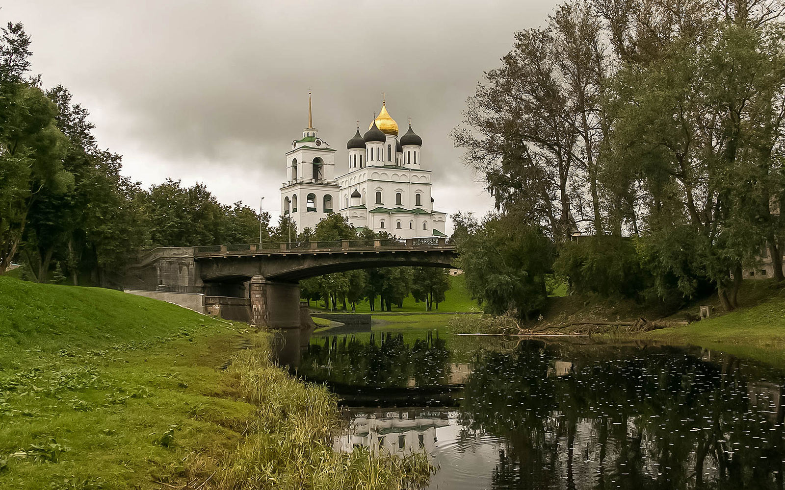 Псков пейзаж