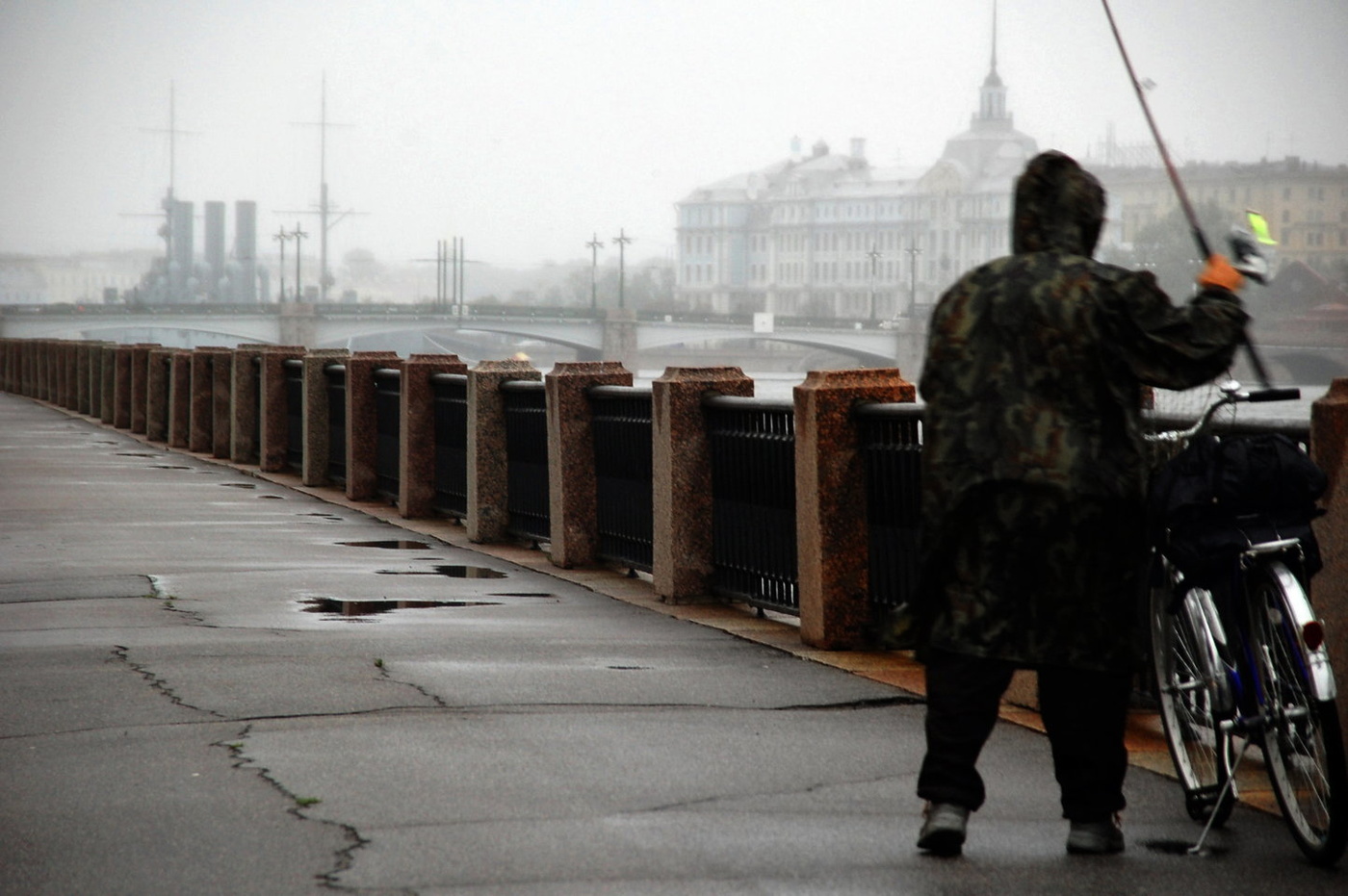 Питер рано. СПБ спящие районы.