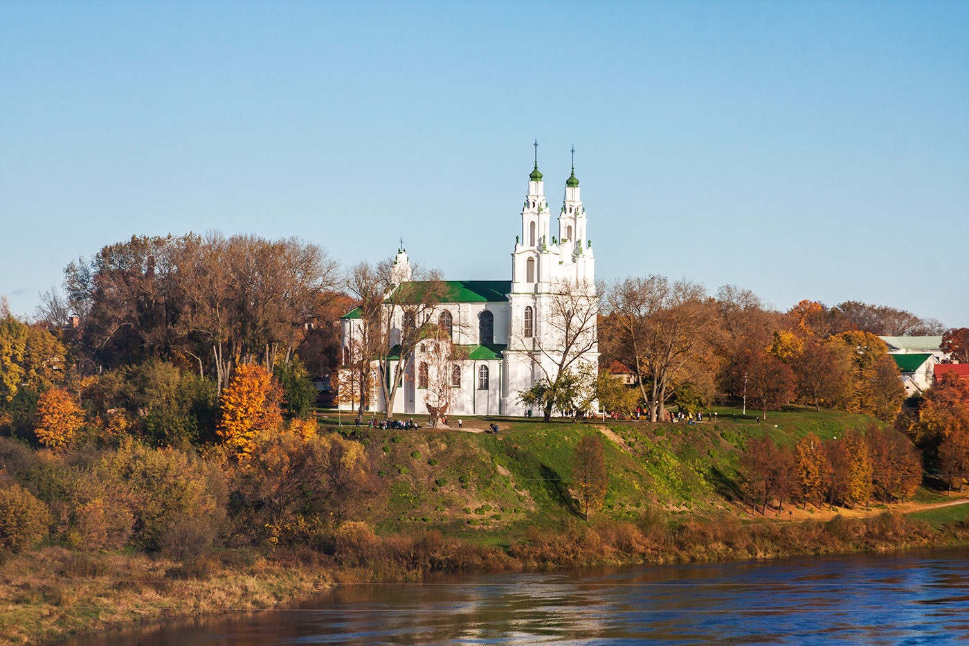 Полоцкий Софийский собор осенний