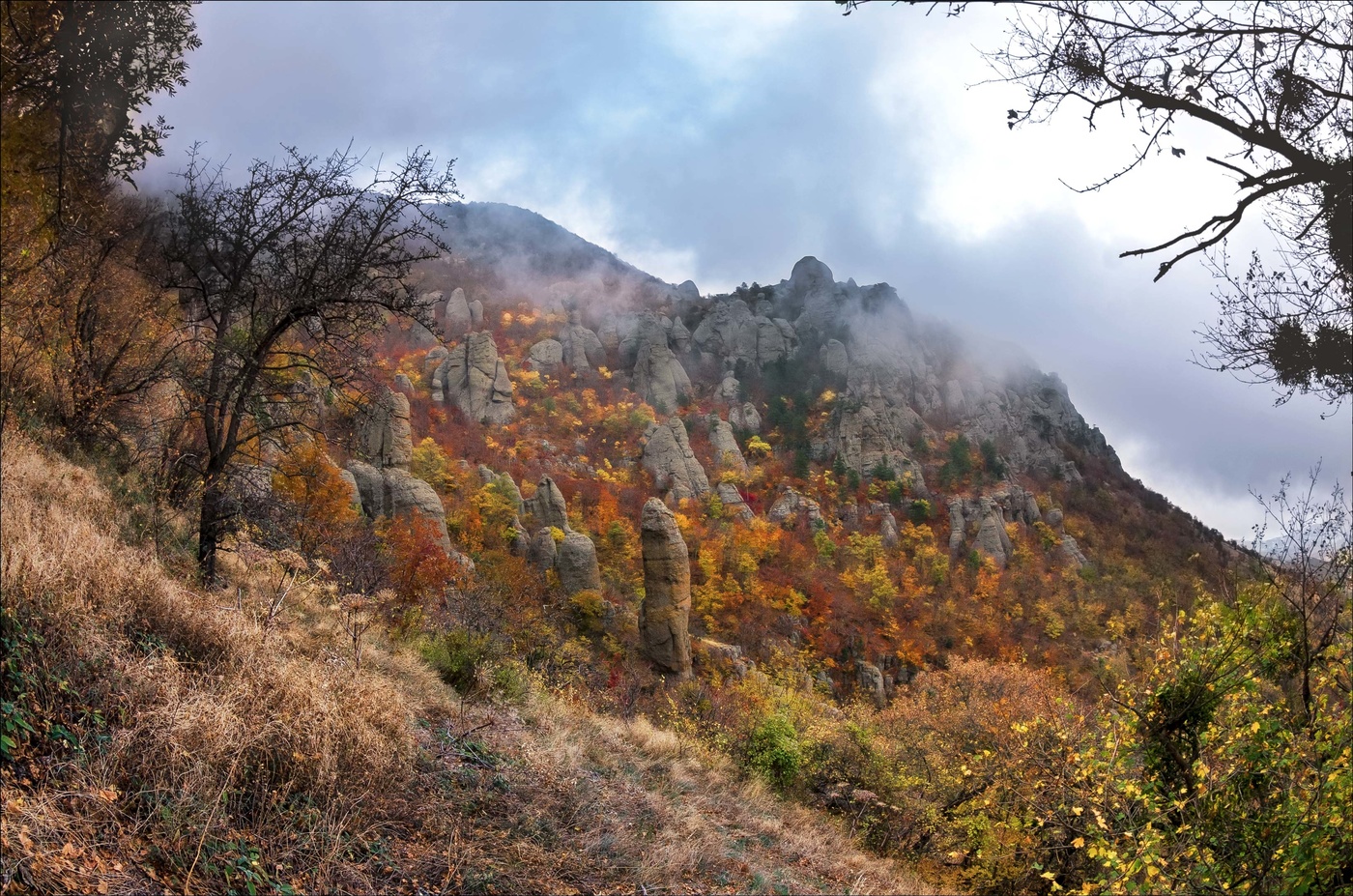 Долина привидений Крым осенью