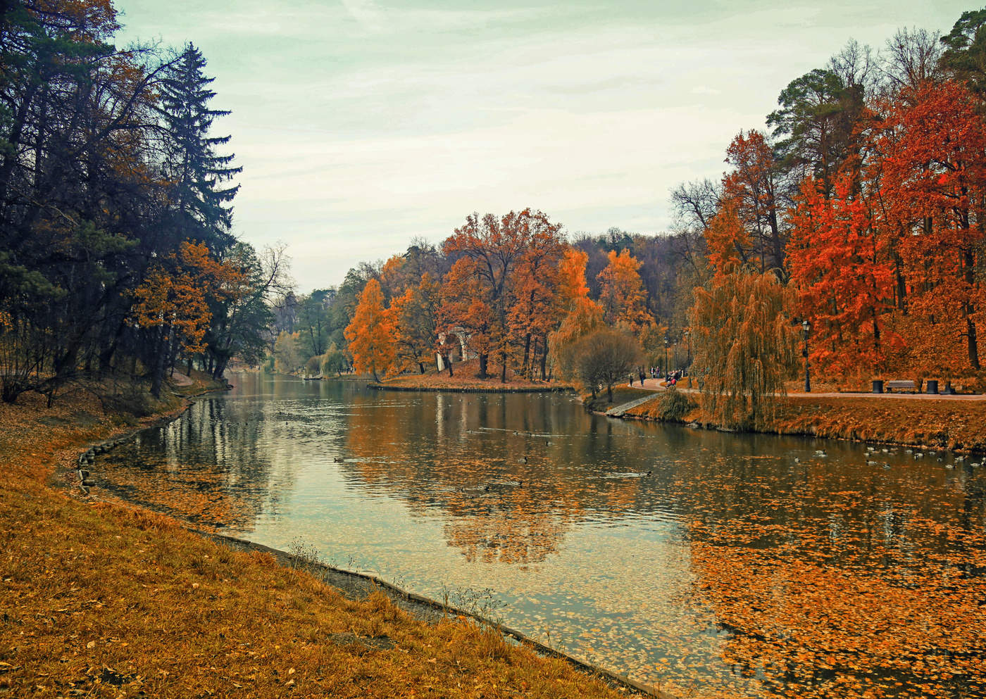 самые красивые парки европы ранняя осень фото