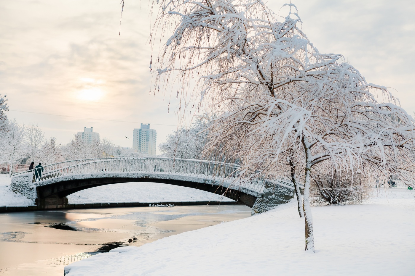Минск зима