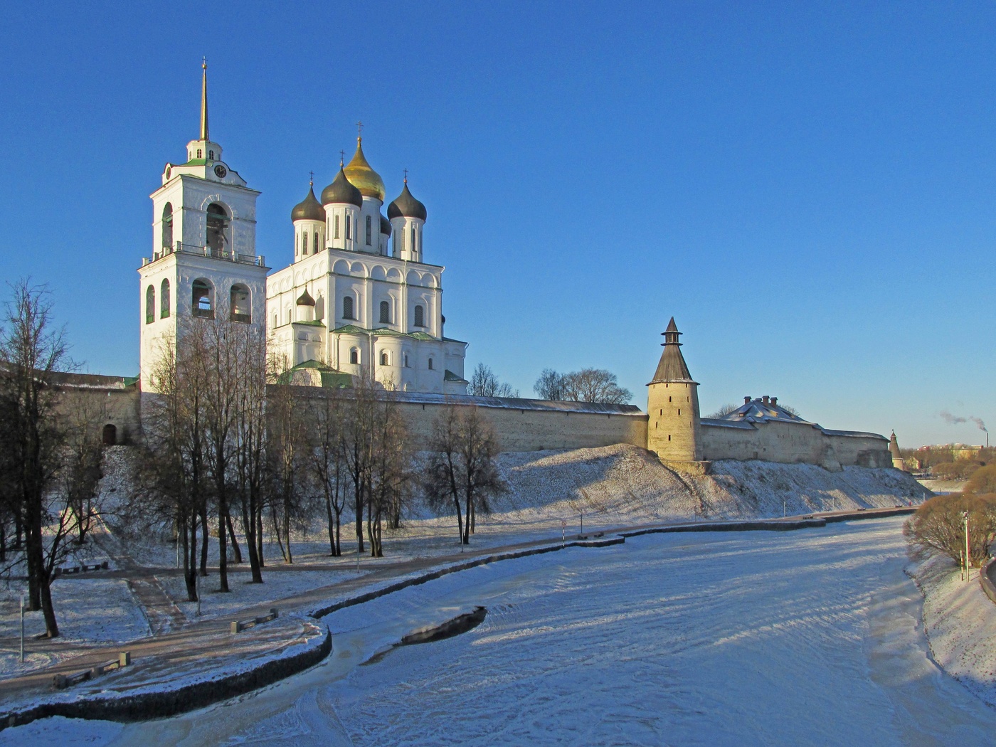 Пушгоры зимой