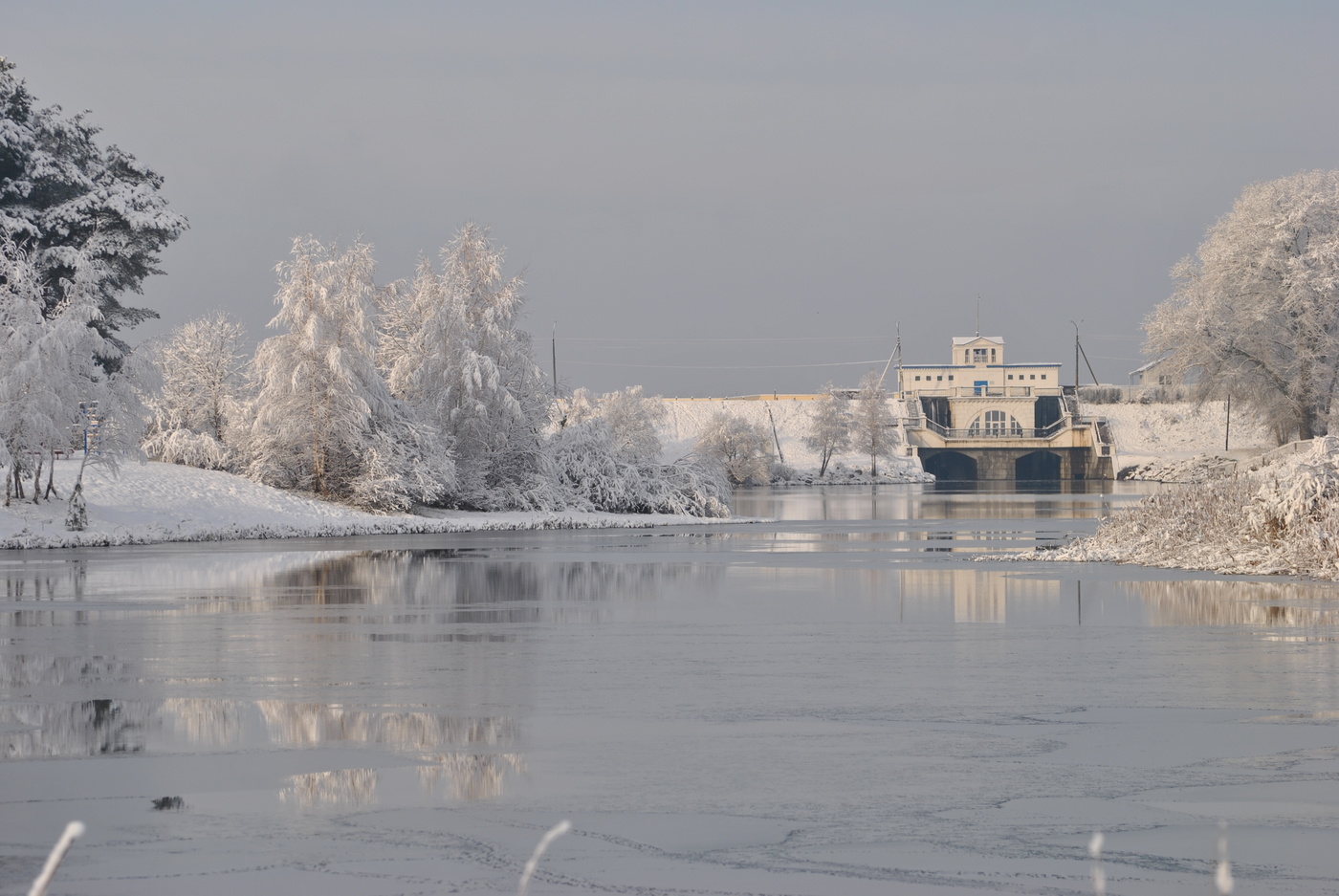 минское море зимой