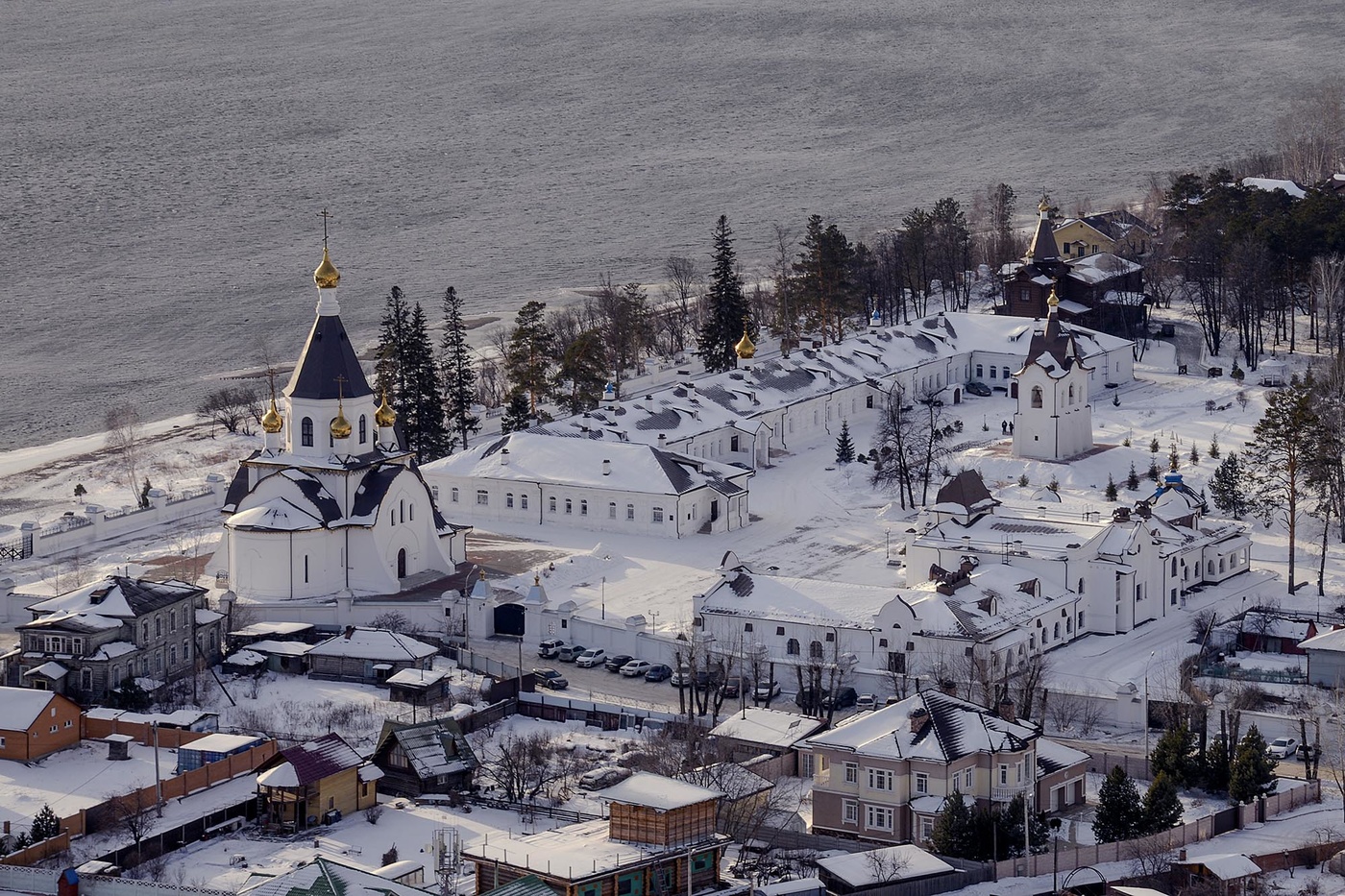 Красноярский мужской монастырь фото