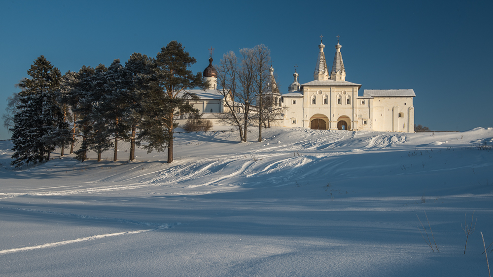 Кирилло Белозерский монастырь зима