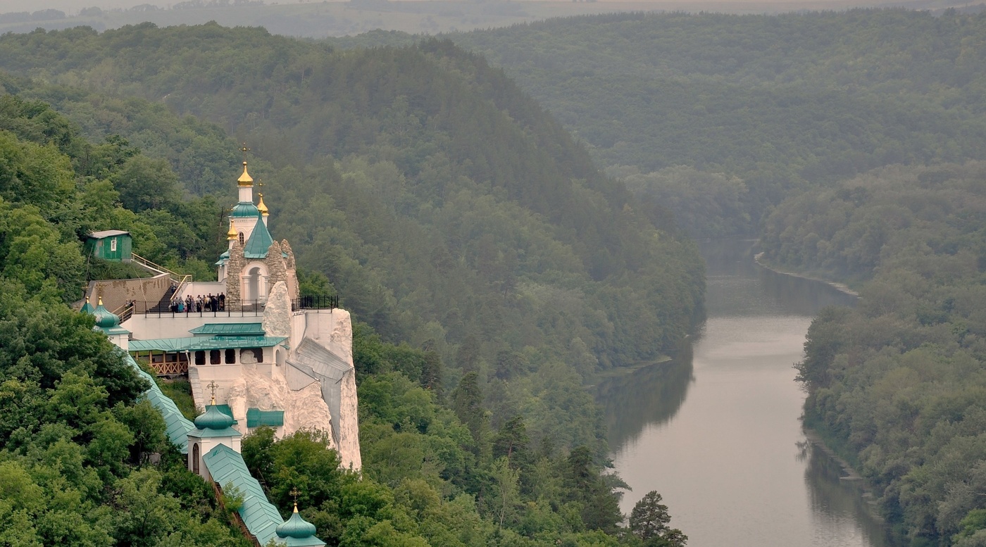 Река Северский Донец Святогорье