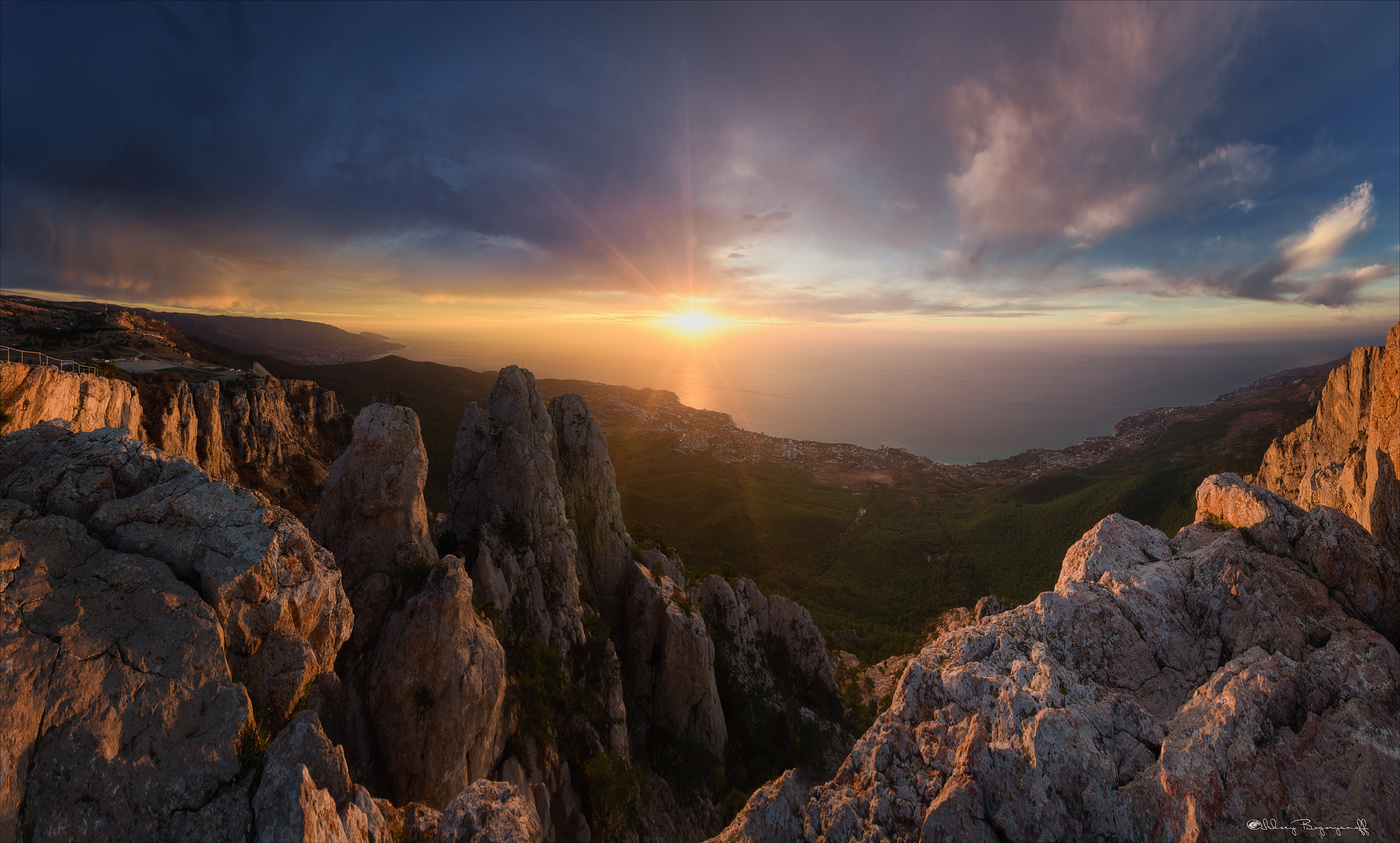 Закат на ай Петри