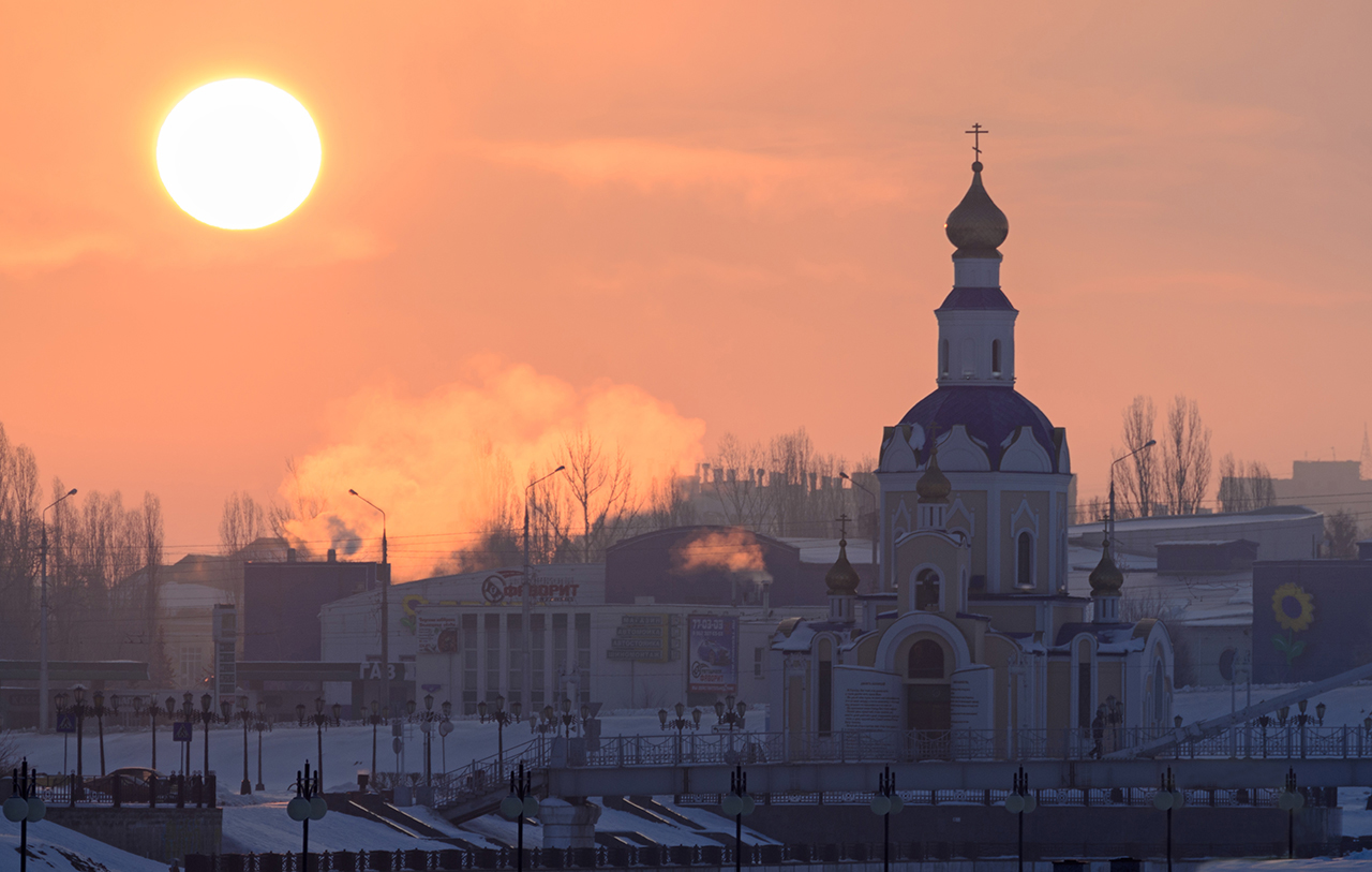 Рассвет в Белгороде