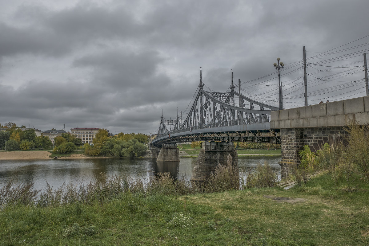 Староволжский мост в твери фото